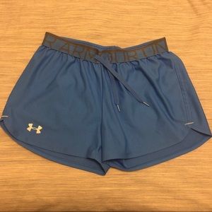 Carolina Blue Under Armour 3” Play Up Shorts